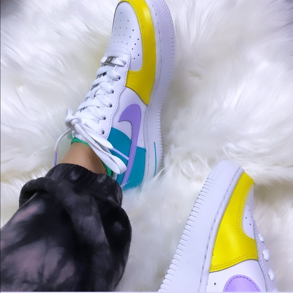 Nike Air Force 1s Retro Custom Sneakers - Picture 8 of 11